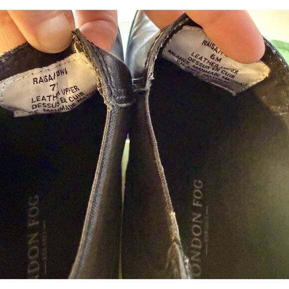 London Fog Women's Black Boots Size 7‎ - Picture 11 of 12